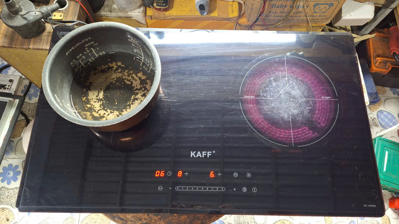 Sửa bếp từ Kaff không nóng – Nguyên nhân và cách khắc phục hiệu quả