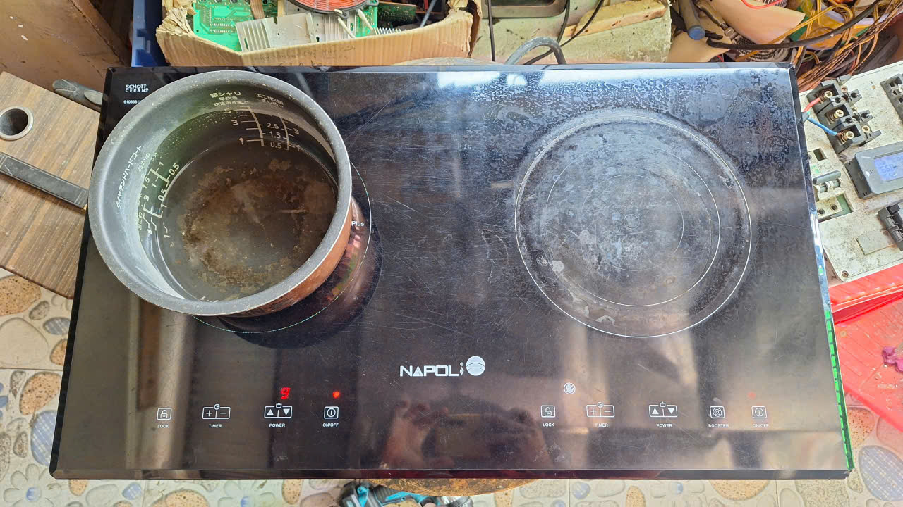 Sửa bếp từ đang nấu tự tắt – Khắc phục nhanh cho bếp Napoliz tại TP.HCM